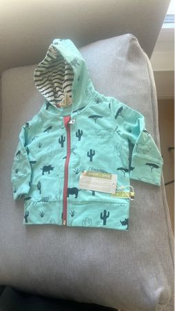 Loud Proud Kapuzenjacke türkis Motiv neu
