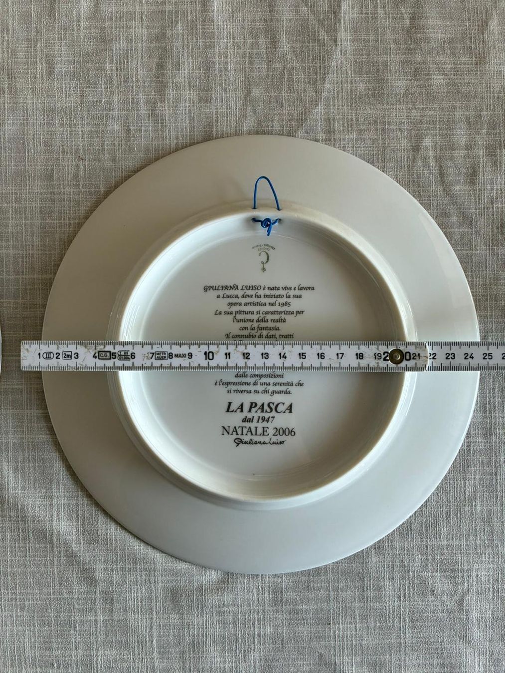 Piatti: Wandteller Limoges, Sammelteller 2er Set 2006/2007 – Usato da Biberist venduto da longimanus3 3