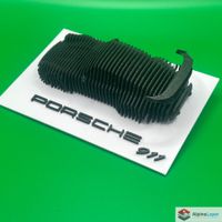 Porsche 911 RWB v2 Layered Wall Art 3D Printed Black White