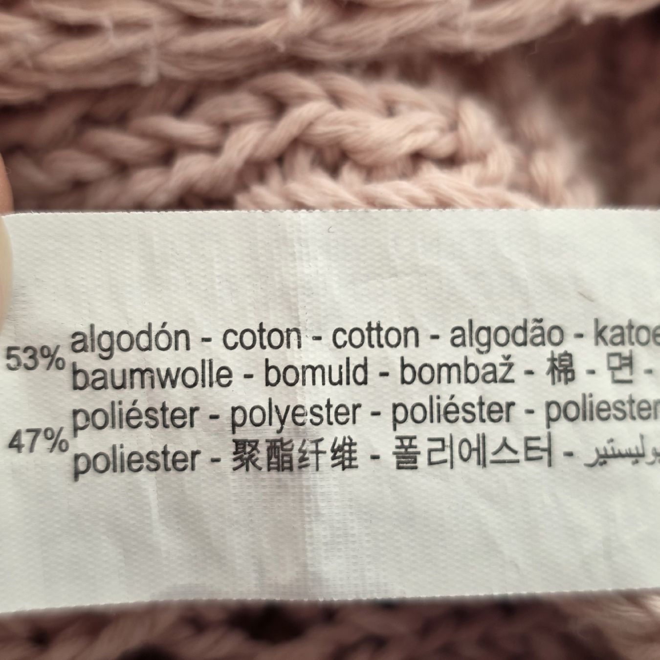 Stradivarius Maglioni & Felpe: Stradivarius Pullover Rosa  Häkeloptik leicht transparent  – Usato da Rheinsulz venduto da Gilea 5