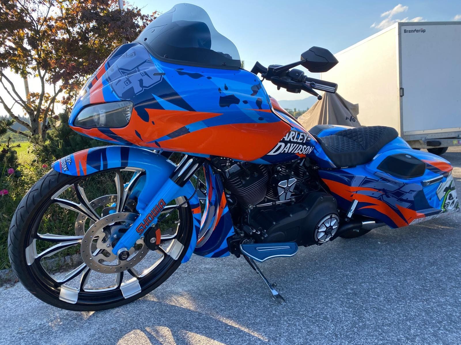 Touring: HARLEY ROAD GLIDE CUSTOM BAGGER 1800 | EINZELSTÜCK – Usato da Tennwil venduto da Dabo_d 5
