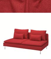 IKEA Söderhamn Bezug Tonerud rot für 3er-Sofa wie NEU