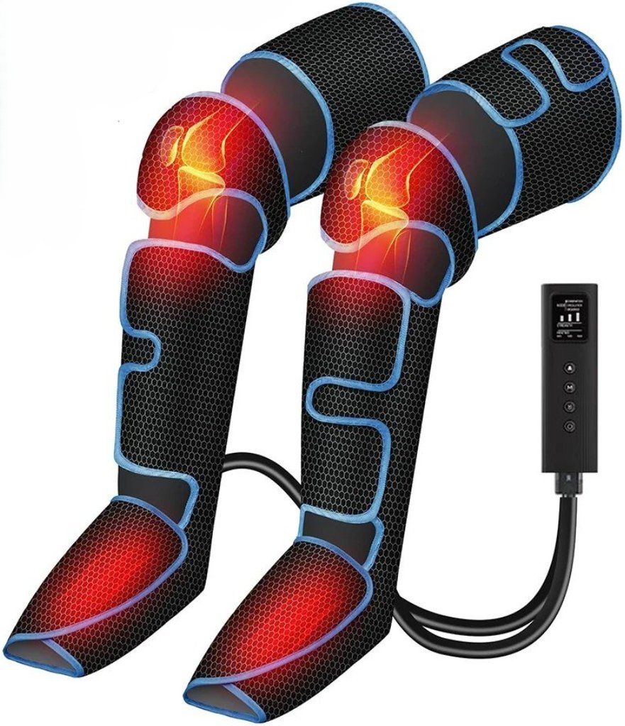 Dispositivi per massaggi: Beinmassagegerät Luftkompression Wärmefunktion 6 Modi Herren – Nuovo e nell'imballaggio originale da Genève venduto da Anna-38
