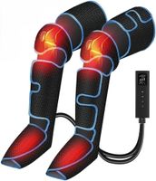 Beinmassagegerät Luftkompression Wärmefunktion 6 Modi Herren