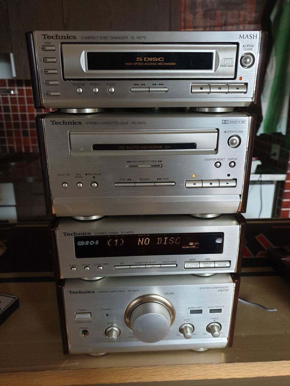 Technics - Mini Hi-fi Anlage Model SE - HD70 (Gebraucht) in Grône für ...