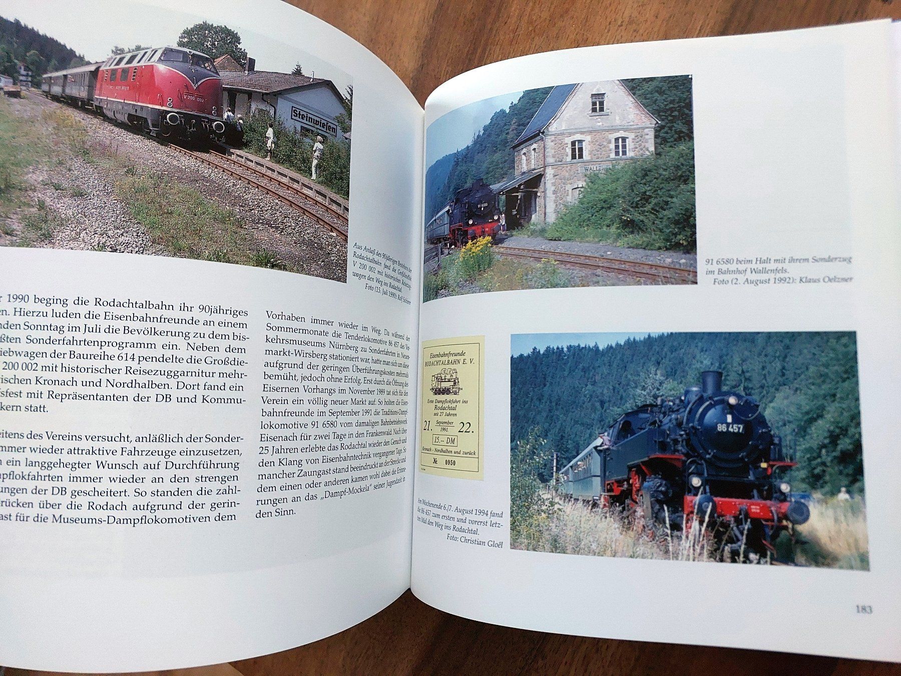 Bücher: Die Rodachtalbahn - Kronach-Nordhalben – Gebraucht aus Schönenwerd von Steidi 7
