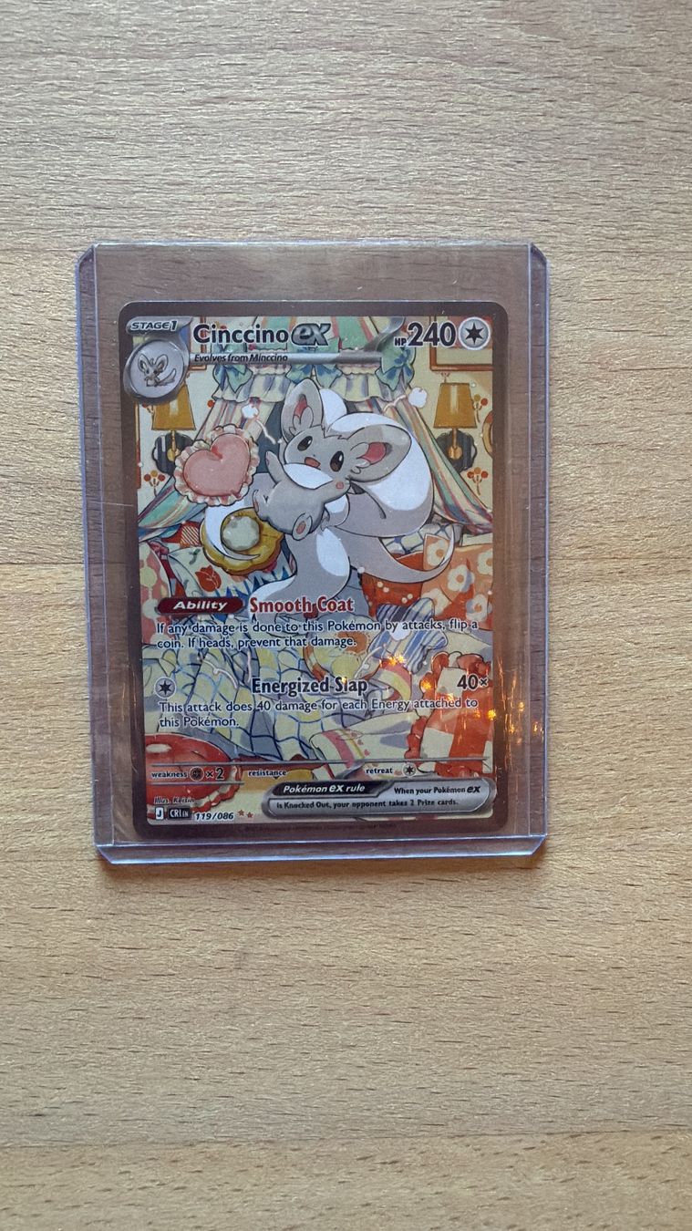 Pokémon Carte collezionabili: Cinccino ex 119/086 – Usato da Schönenwerd venduto da 29061996
