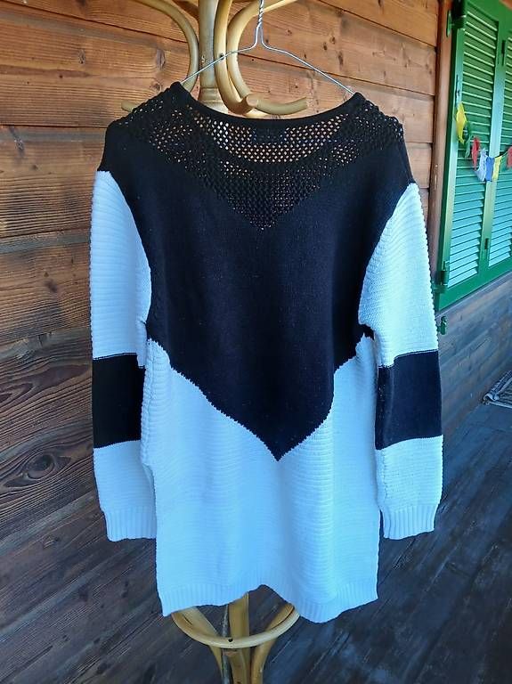 Maglioni & Felpe: RUNAWAY Oversized black & white Sweater – Usato da Ochlenberg venduto da Pbw_ardrobe 2