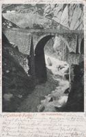 0044 - Postkarte / Ansichtskarte - Teufelsbrücke Schöllenen.