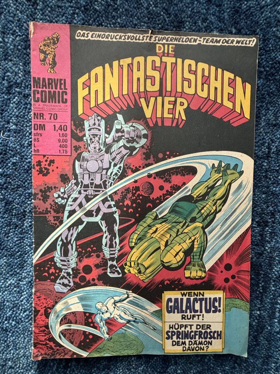 Fumetti: Die Fantastischen Vier Marvel Heft 70 – Usato da Kehrsatz venduto da Raboy