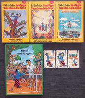 Lot de Livres et Cartes Globi - Globis Lustige Taschenbücher