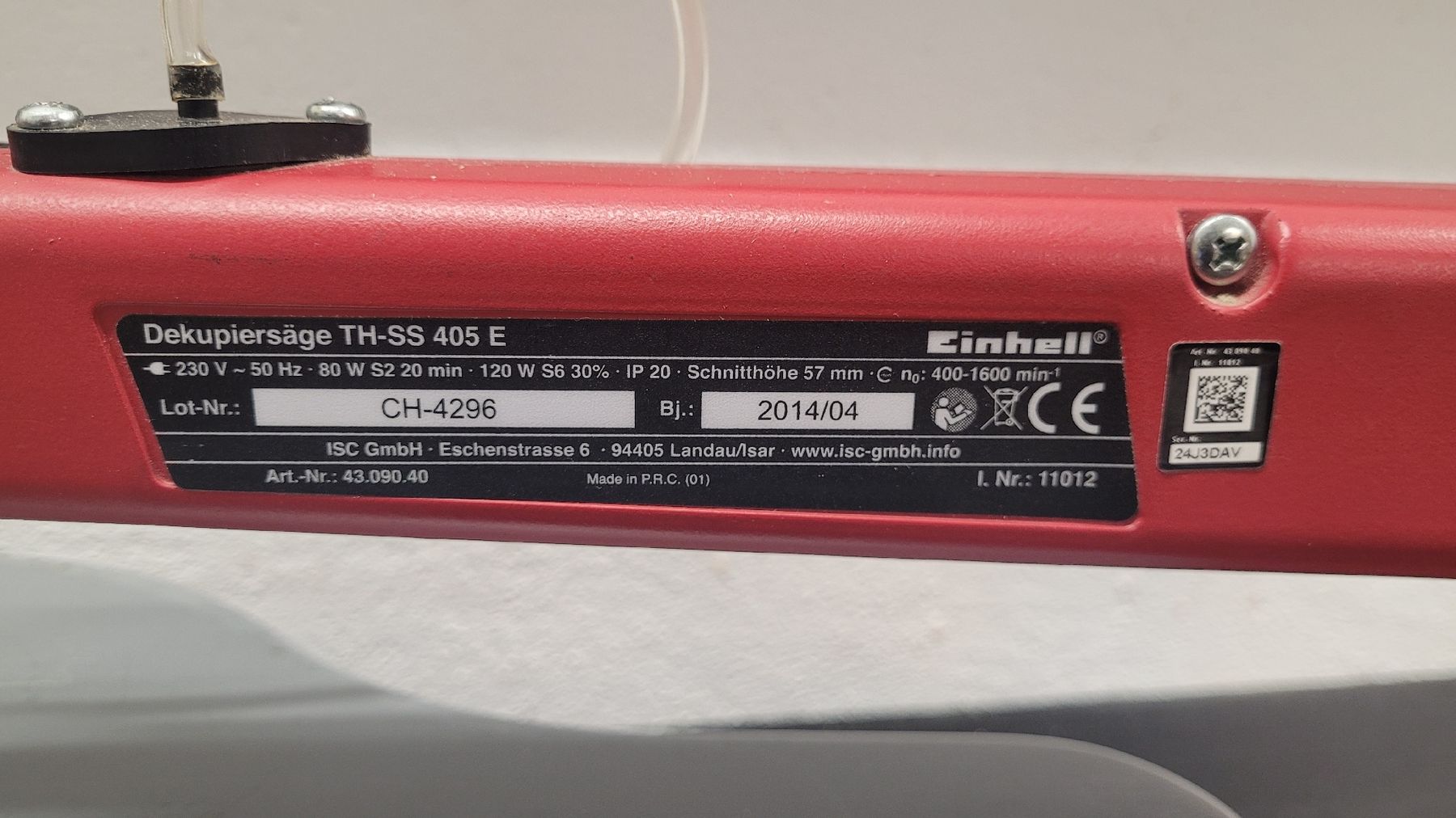 Einhell Seghe: Einhell Dekupiersaege TH-SS 405 E gebraucht – Usato da Alpnach Dorf venduto da psschroth 3