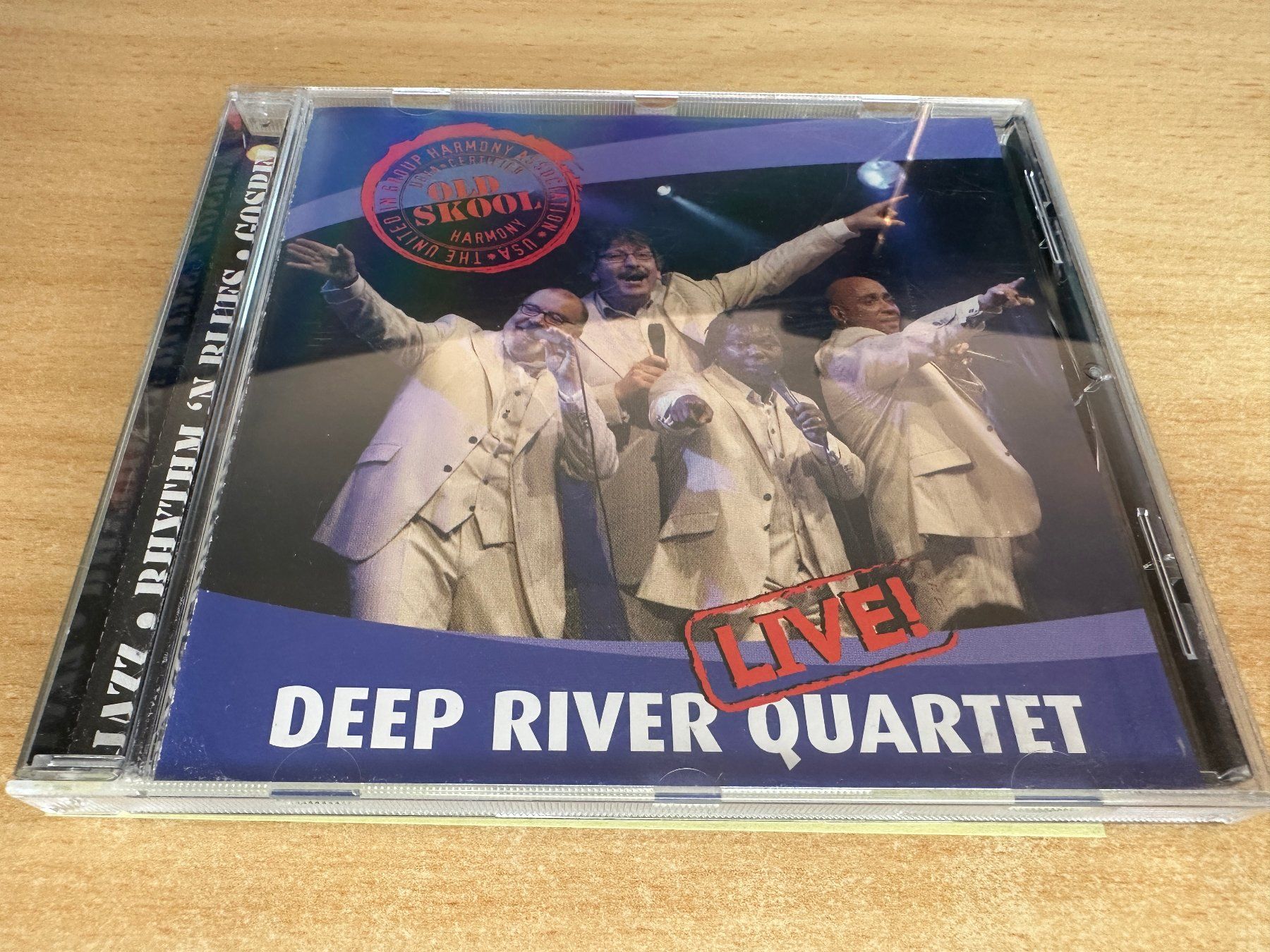 CDs: D4 Deep River Quartet – Old Skool Harmony / Live - Signiert – Gebraucht aus Rikon im Tösstal von Alpenmutz