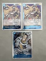 3 One Piece Karten Prisoner of Impel Down Mr.3 neu