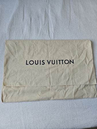 Grosser Original Staubbeutel LOUIS VUITTON beige