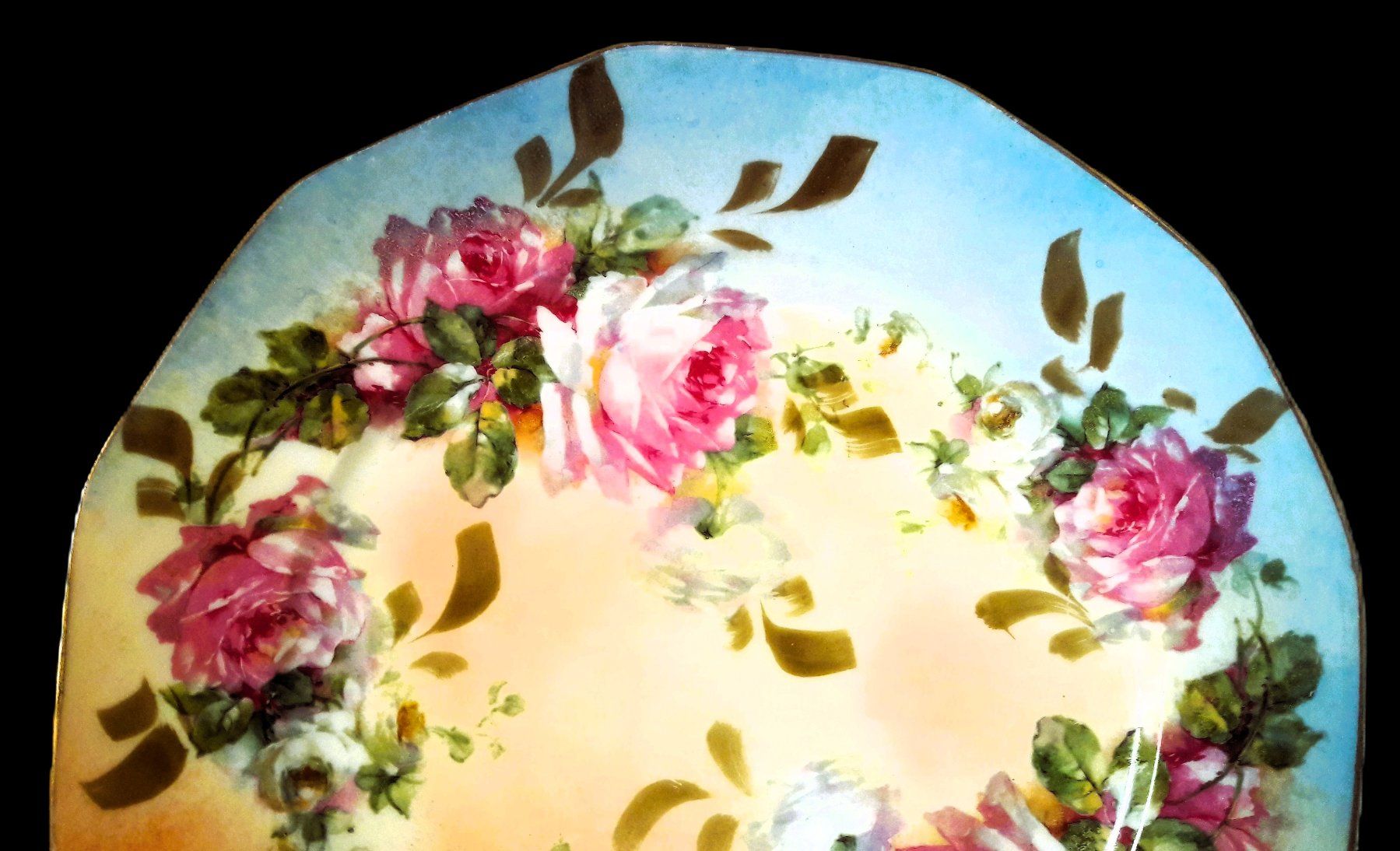 Piatti: Limoges Ulim assiette décorative 23,5 cm – Usato da Tavannes venduto da Brocashop 1