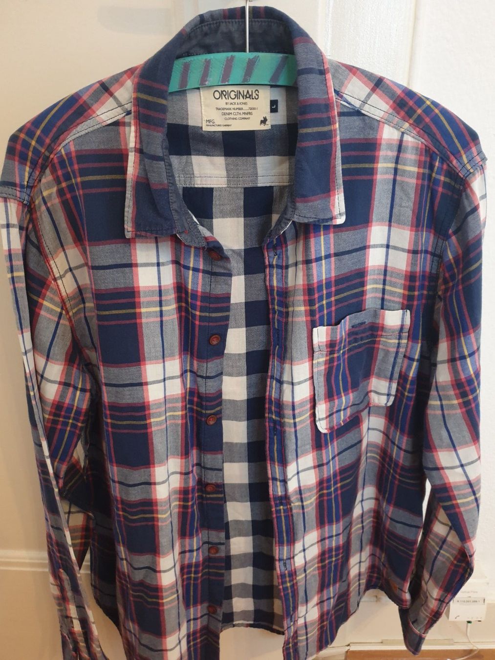 H&M T-shirt: Chemise à carreaux L – Usato da Lausanne venduto da Af2016