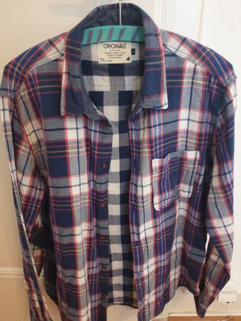 Chemise à carreaux L