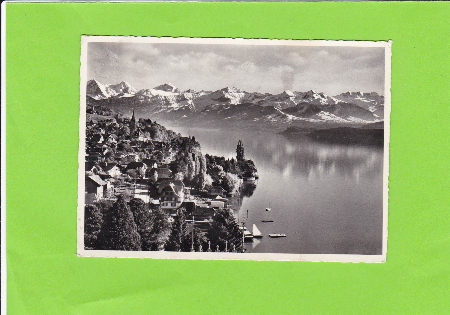 Cartoline postali: Hilterfingen am Thunersee – Usato da St. Peterzell venduto da neckertal