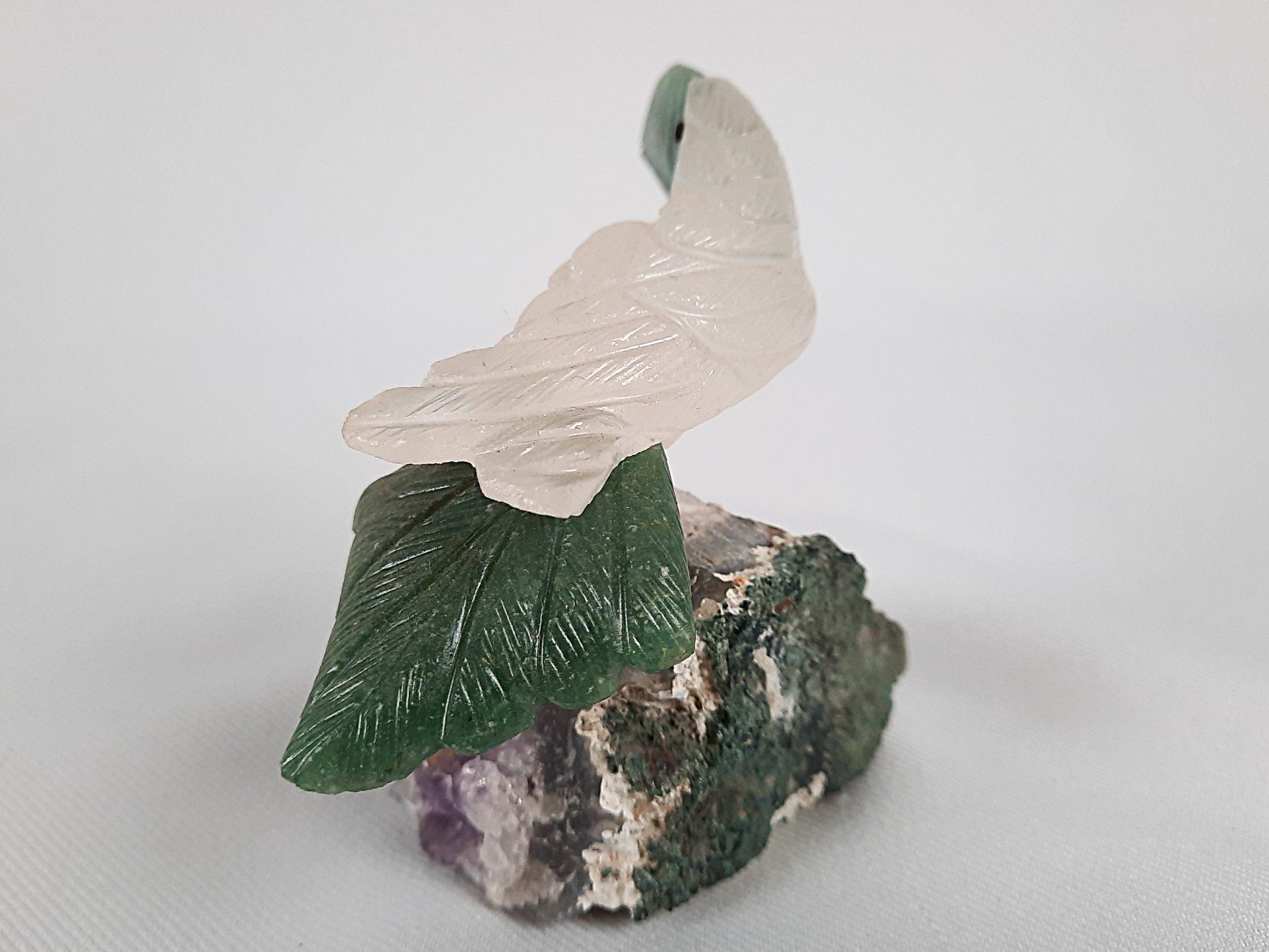 Pierres précieuses: 2 Amethyst mit Vogel – D'occasion à Beinwil am See par Restwert_Beinwil 7