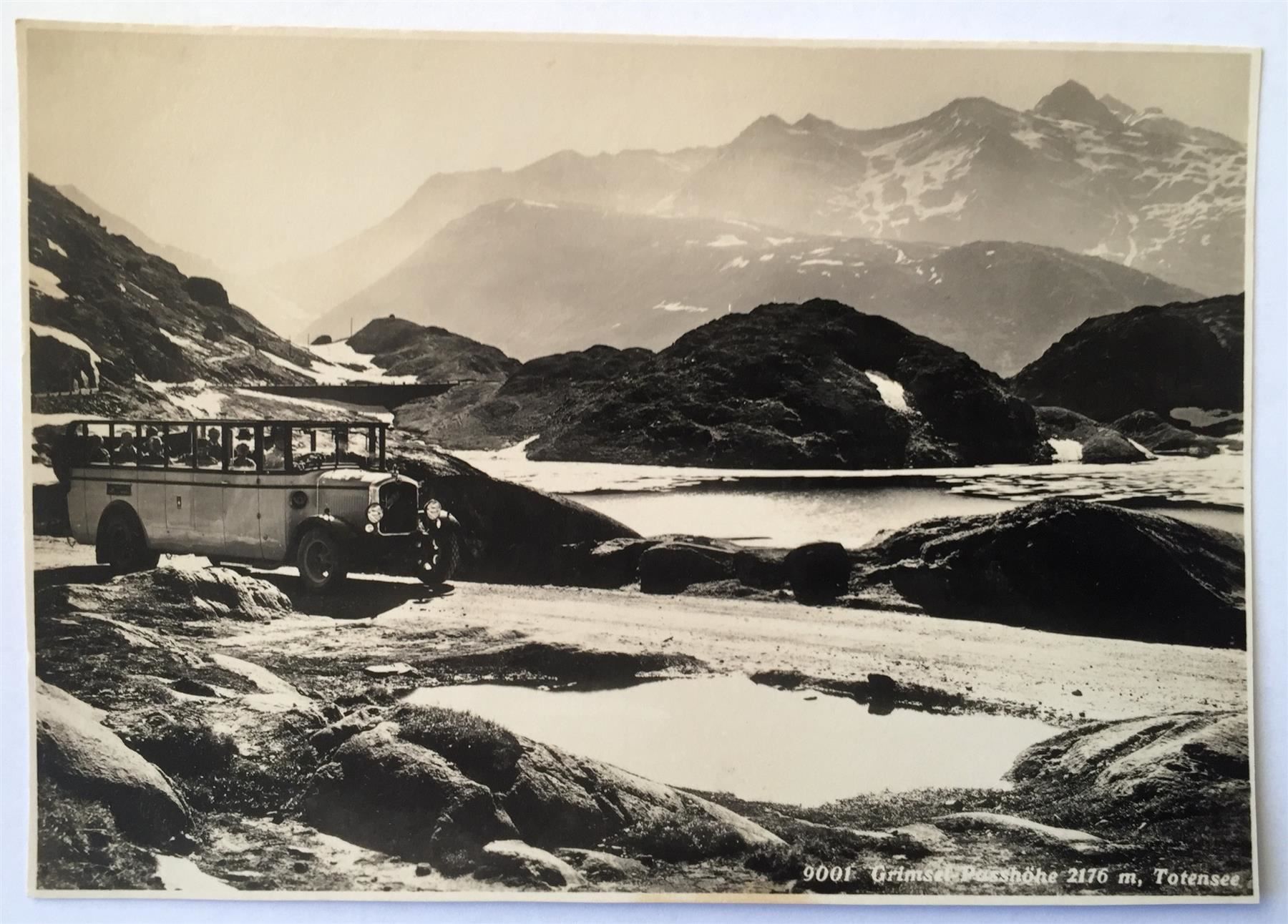 Ansichtskarten: GRIMSEL Passhöhe - Postauto – Neu (gemäss Beschreibung) aus Jona von philajona