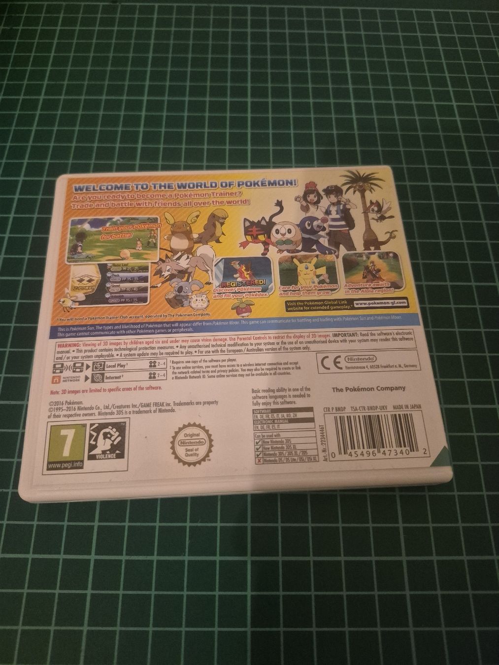 Nintendo Spiele: Pokemon Sun - Nintendo 3DS - Complete - Great Condition! – Gebraucht aus Meyrin von Retro-GZ 3