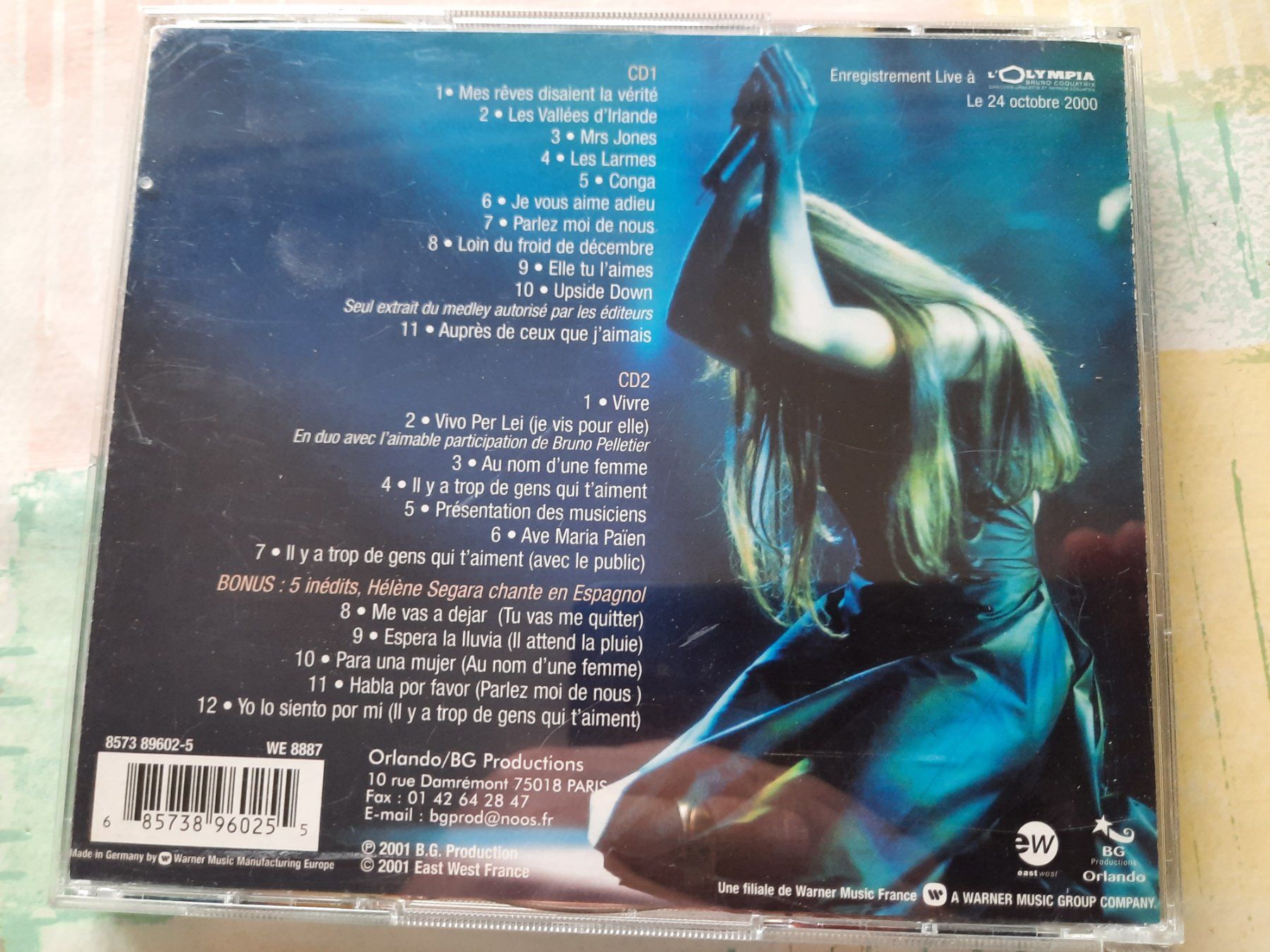 CDs: Cd Hélène Ségara à L' Olympia – Gebraucht aus Pully von bro_n52j 1