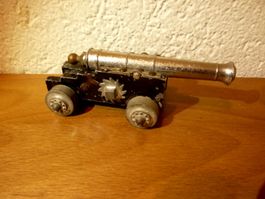 Antike Kanone 1960s Italian Miniature Spielzeugkanone
