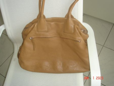 BREE LEDERTASCHE BEIGE