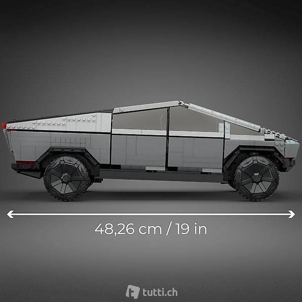 Mega Baukästen: Mega Tesla Cybertruck XXL Bausteine-Modell 48cm – Neu und originalverpackt aus Regensdorf von Beeker 1