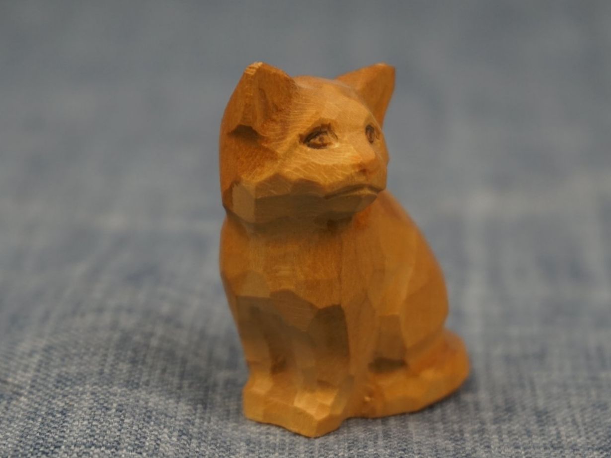 Figuren: Katzenfiguren Handgeschnitzte – Neu (gemäss Beschreibung) aus Diessbach b. Büren von Crocharry 2