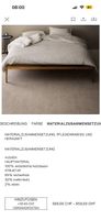 Bettgestell 150 x 200 cm  Eichenholz-Optik, modernes Design