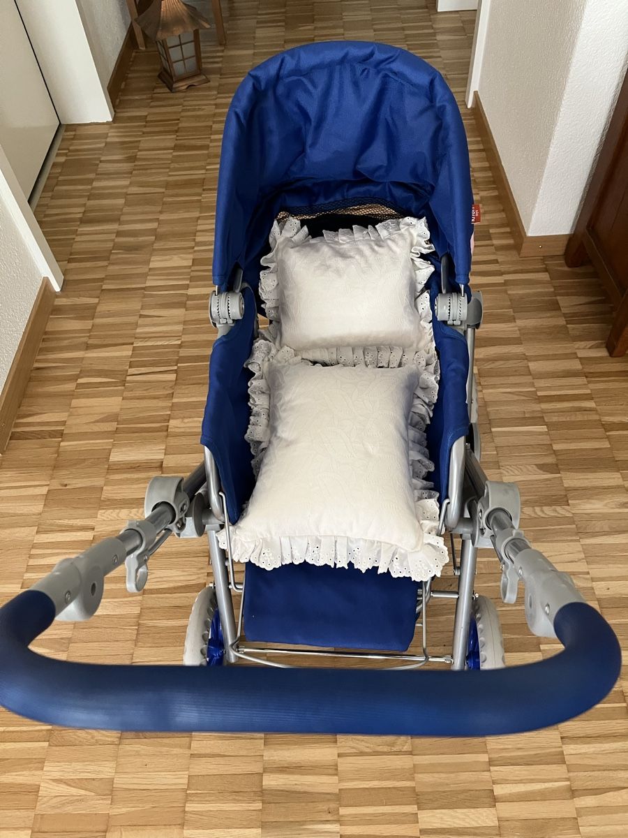 Carrozzine per bambole: Puppenwagen mit Tragtasche – Nuovo (secondo la descrizione) da Schliern b. Köniz venduto da medion3098 4
