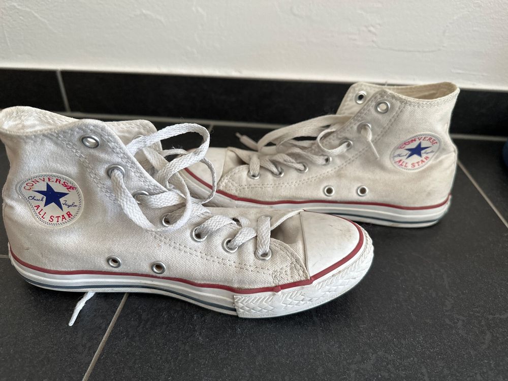 Weisse Converse Schuhe (Gebraucht) in Seon für CHF 1 – mit Lieferung ...