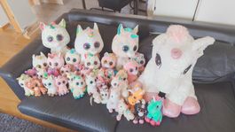 Incroyable collection de licornes en peluches