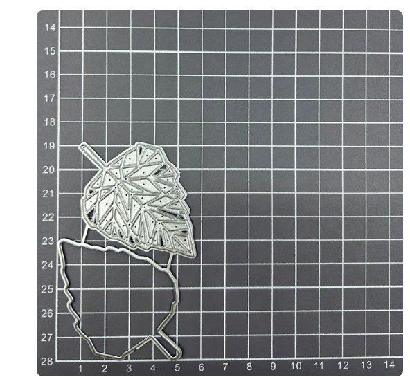 Schablonen: Neues Stanzschablonen Set 3-D Blatt – Neu und originalverpackt aus Effretikon von wenuss 1