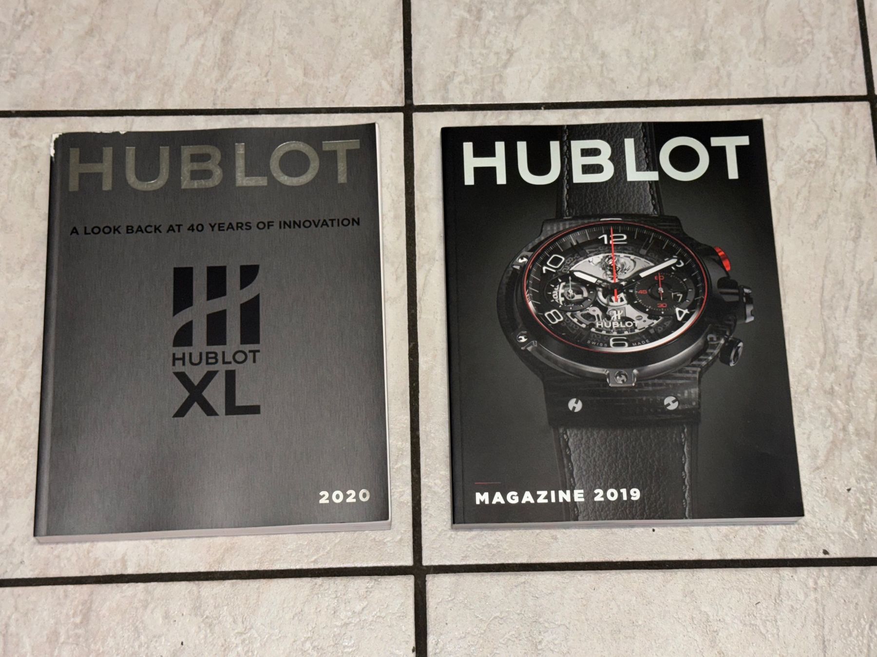 Zeitschriften & Magazine: 2 Hublot Zeitschriften – Gebraucht aus Kaiseraugst von Drasa