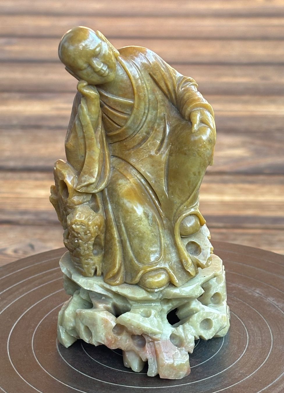 Sculture & Statue: antike sitzendende Buddhafigur – Usato da Lüchingen venduto da Eeizo