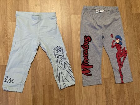 Ladybug und Elsa 3/4 Leggings Gr. 122