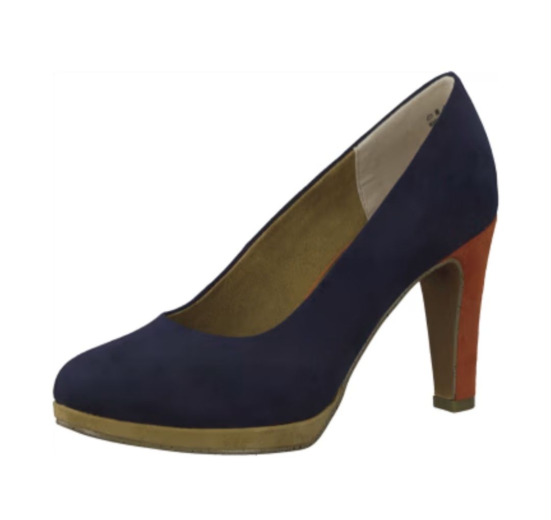Scarpe da donna: Marco Tozzi Pumps, blau, Gr. 36, – Nuovo (secondo la descrizione) da Zürich venduto da stefanella 2