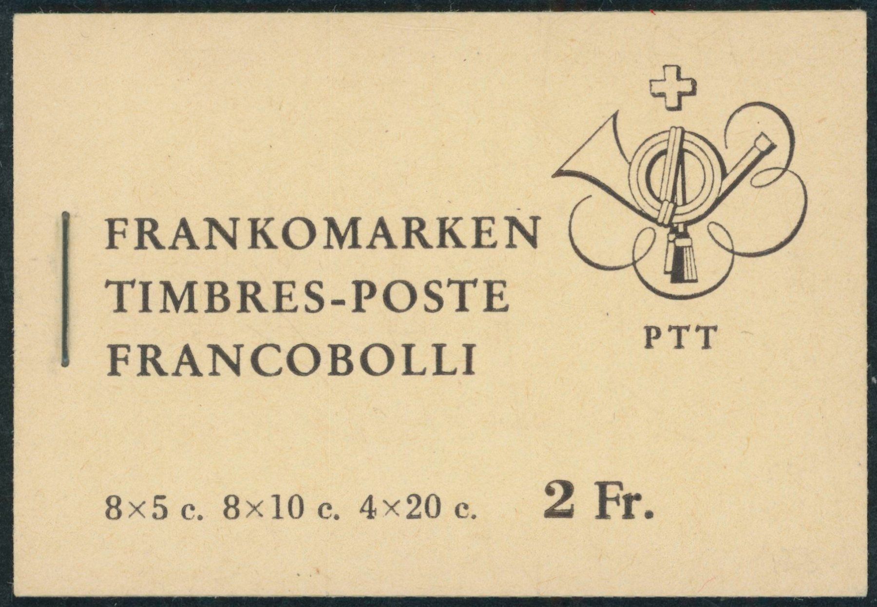 Tutti i francobolli: 1962 - Markenheftchen - Postgeschichtliche Motive – Nuovo (secondo la descrizione) da Schindellegi venduto da leecollect