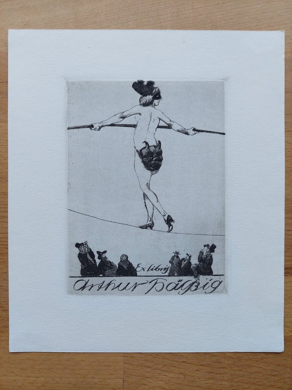 Dipinti: Exlibris Georg Erler - Original Radierung – Usato da Obfelden venduto da Exlibris-Art