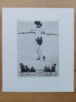 Exlibris Georg Erler - Original Radierung