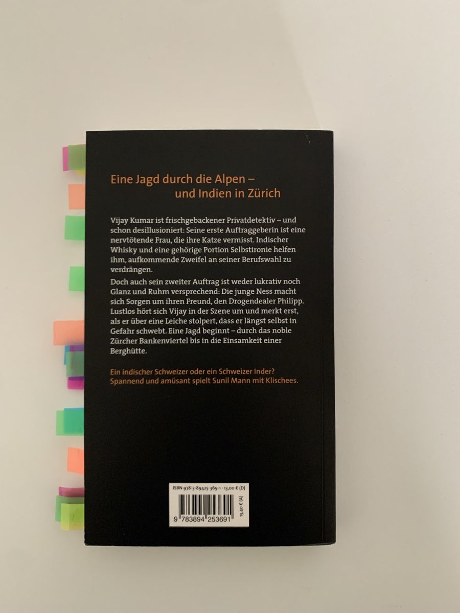 Bücher: Fangschuss - Sunil Mann – Gebraucht aus Zürich von sad_y6vv 1