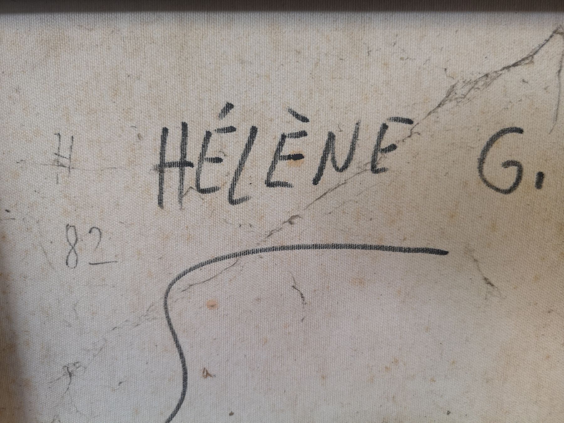 Gemälde: TECHNIQUE MIXTE "MÉTÉORITE" – Gebraucht aus Genève von Qanil77 7