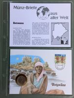 Münzbrief Botswana 🇧🇼 1984