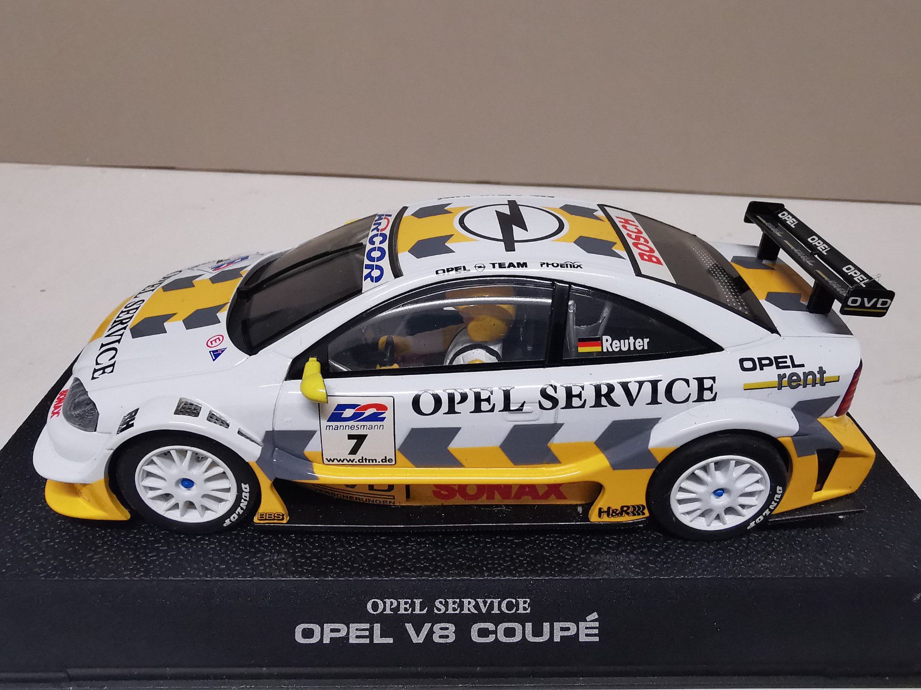 Piste: Ninco Digital, Scalextric Opel V8 Coupe mit Licht  1/32 – Usato da Winterthur venduto da Lonpos1 3