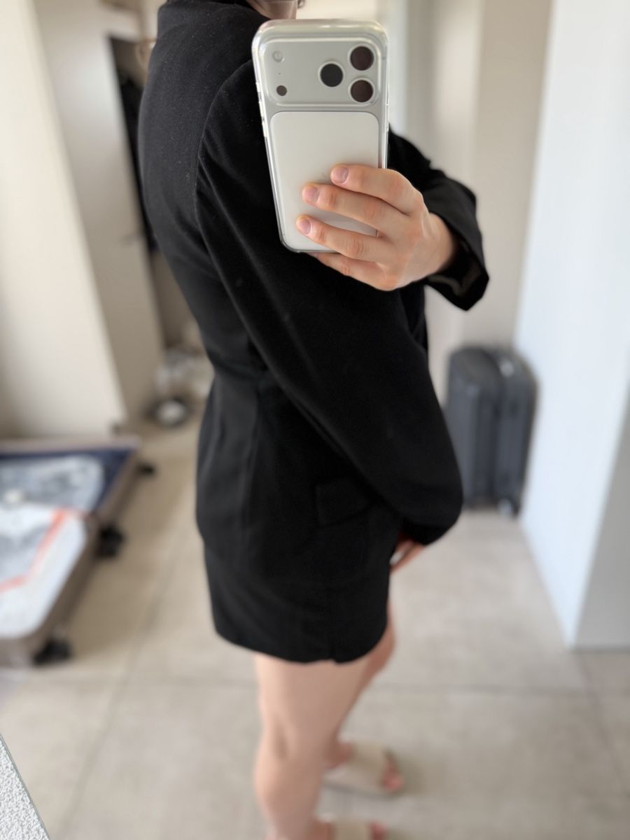 Giacche: Eleganter schwarzer Vintage Blazer S – Usato da Oberuzwil venduto da PreownedAllure 3