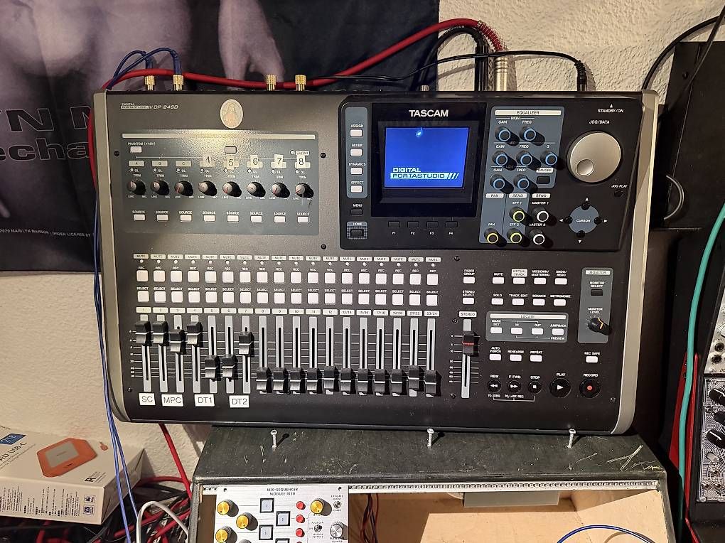 Aufnahmegeräte: Tascam DP-24SD Portastudio – Gebraucht aus Würenlingen von vjunker01 1