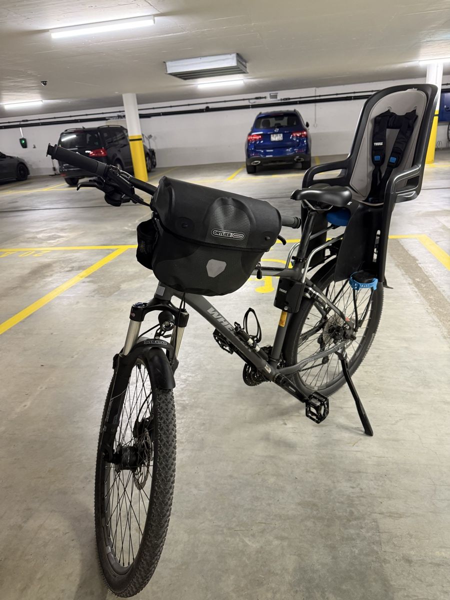 Biciclette: Herrenfahrrad mit Thule Kindersitz ab Service – Usato da Wetzikon ZH venduto da akikaki13 1